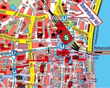 Hotel Brandenburger Hof Köln Ngoại thất bức ảnh